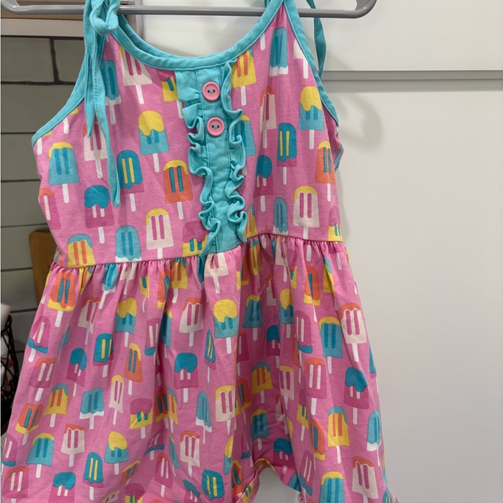 Eleanor Rose Pink Popsicle Print Tank Top